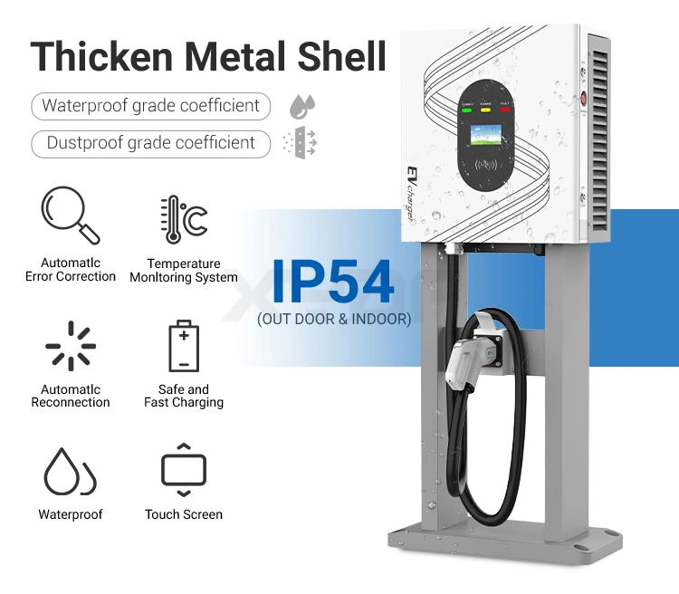 Xydf Hot Sale High Quality CE/TUV/CCS2/CCS1/Chademo/Gbt 30kw 40kw DC EV Charger Fast Electric Car Charging Station Manufacturer