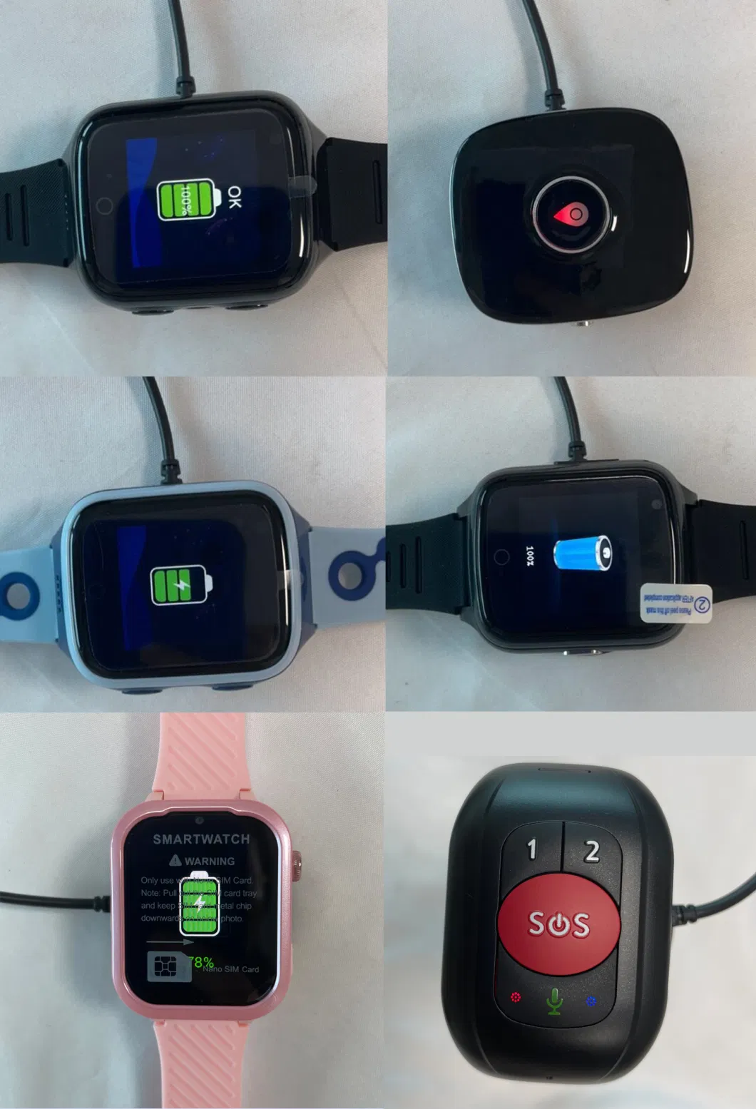The latest China manufacturer 4G portable magnetic Kids Senior mini pets GPS Tracker charging station DC01