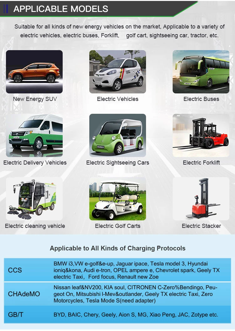 EV Charger Factory Manufacturer Ocpp Mennekes Type 2 3 Phase 60kw Wallbox Electric Charging Station EV Car Charger