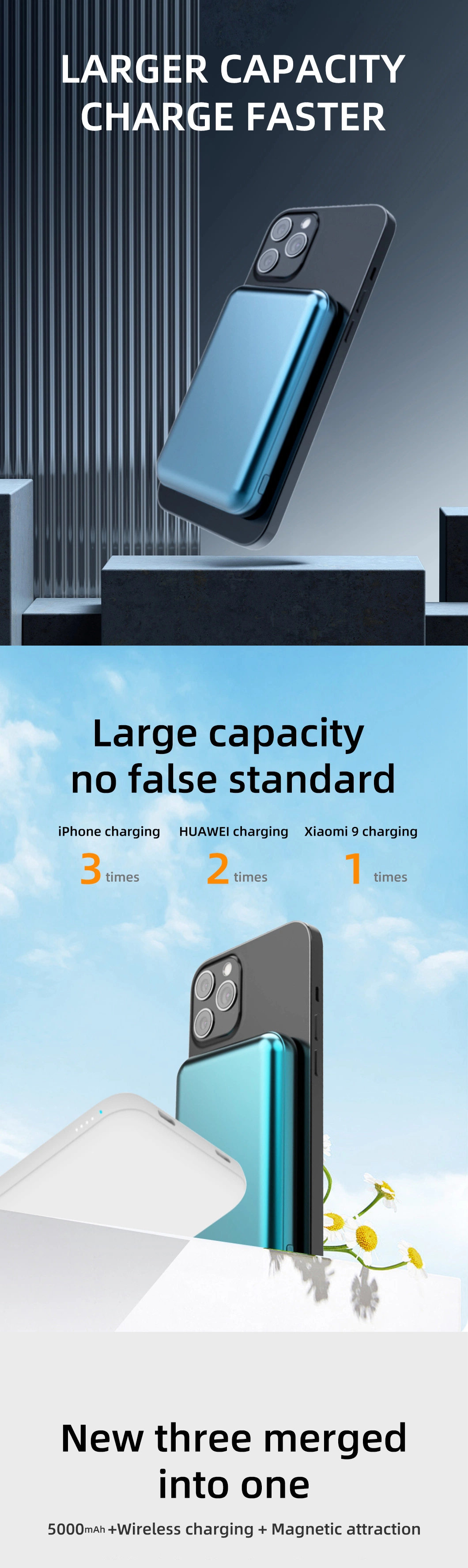 5V/1.5A 10000mAh China portable ev charging station solar generators battery storage powerbank