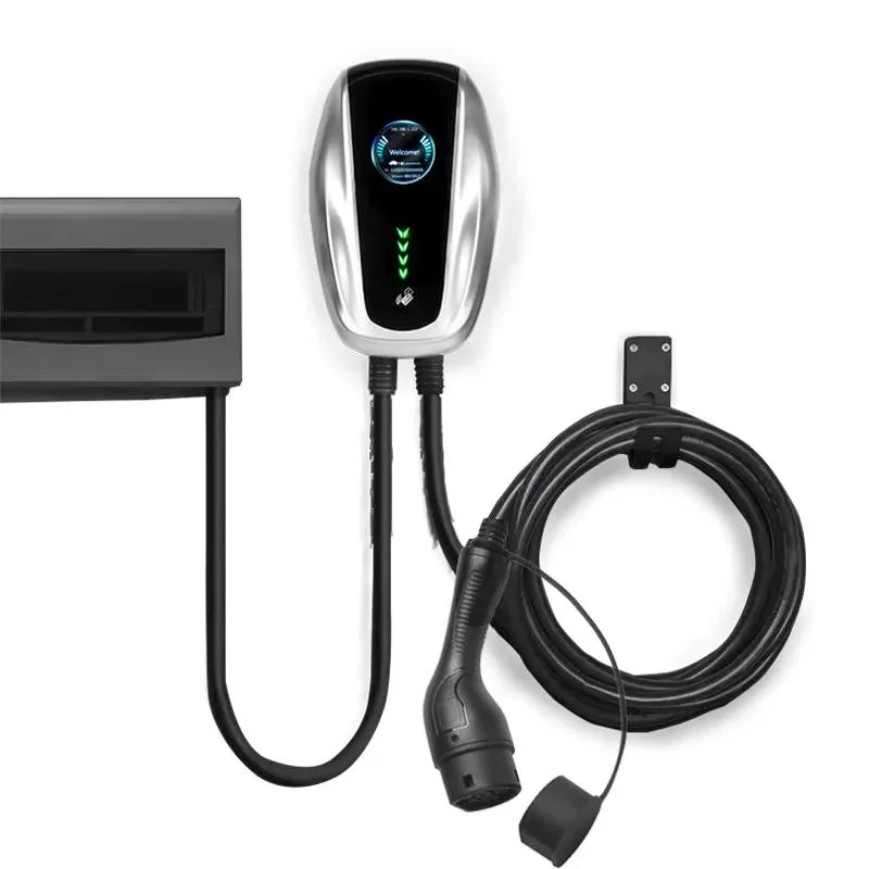 AC Level 2 S EV Charger 7kw Commercial Car Charger