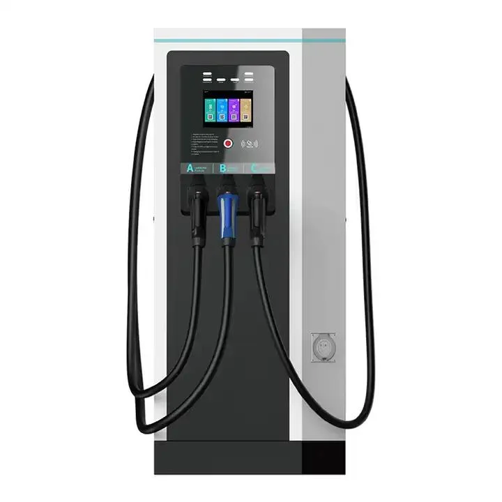 EV Charger Manufacturers Integrated AC+DC 60kw 120kw CCS Chademo Type2 EV DC Charging Pile Electric Vehicle Car Charging Station