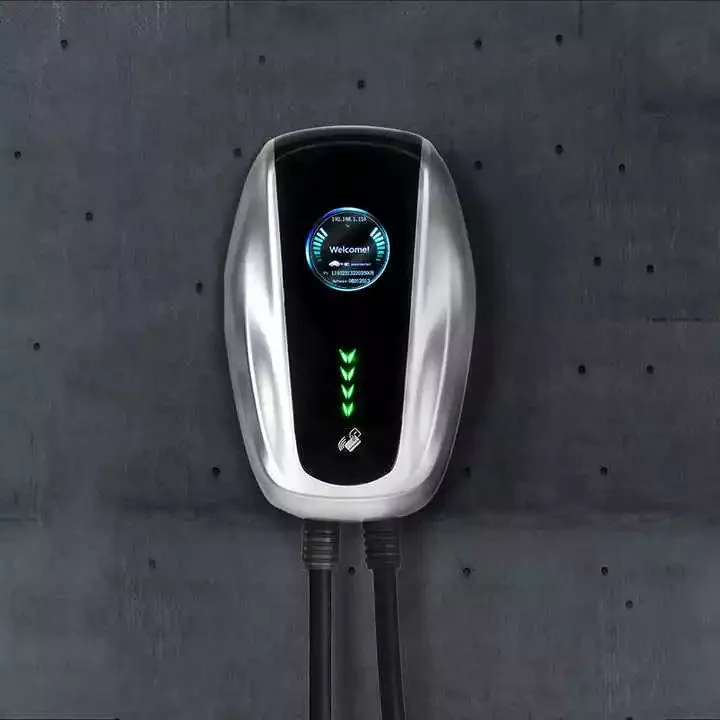 Ocpp AC Wall-Mounted Smart Type2 7kw 22kw WiFi EV Charger