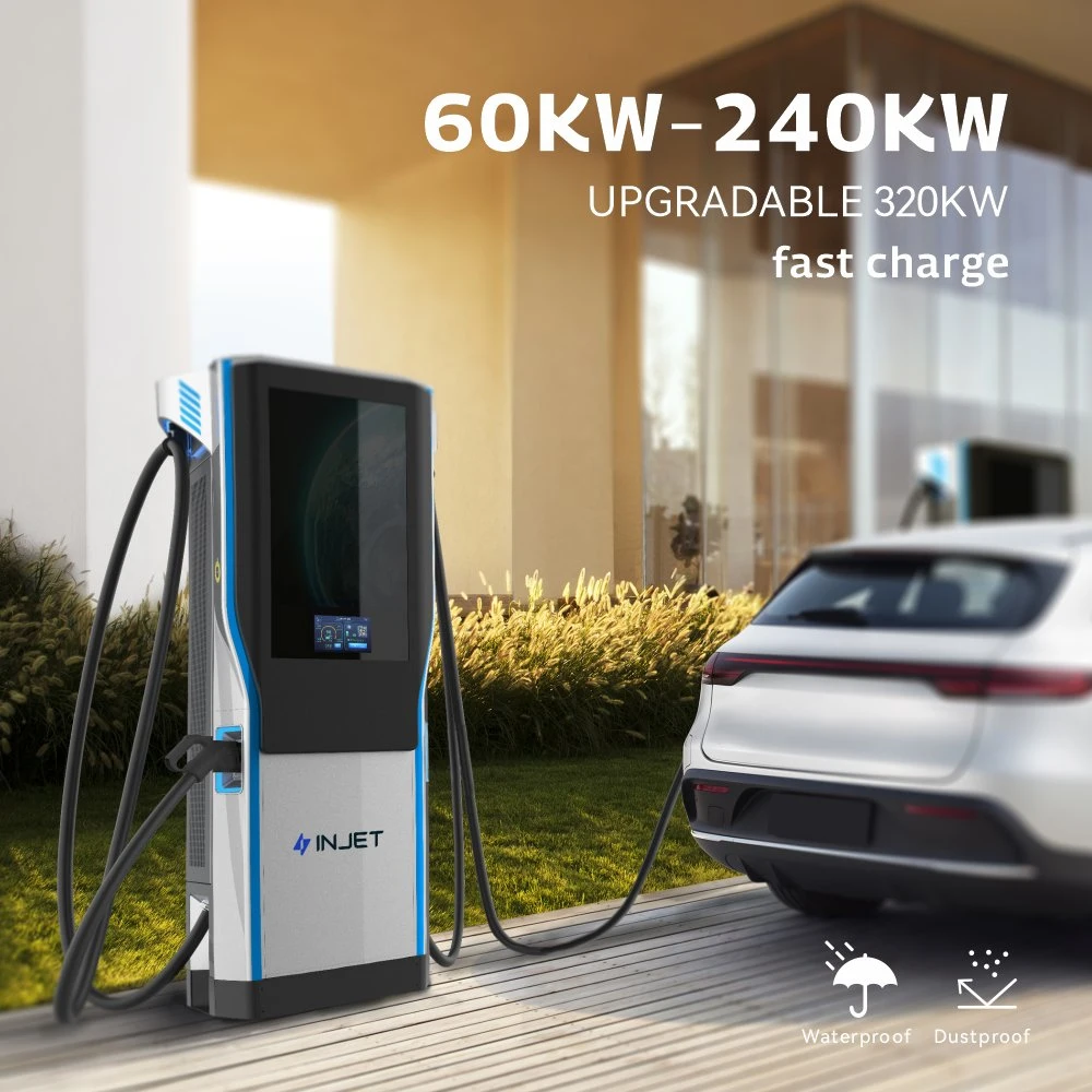 Ocpp1.6j FCC UL Energy Star CE RoHS Reach Level 2 Electric Vehicle 40A 32A EV AC Fast Charger EV Charging Station of Electric Car with Type 1 or Type 2 Adapter