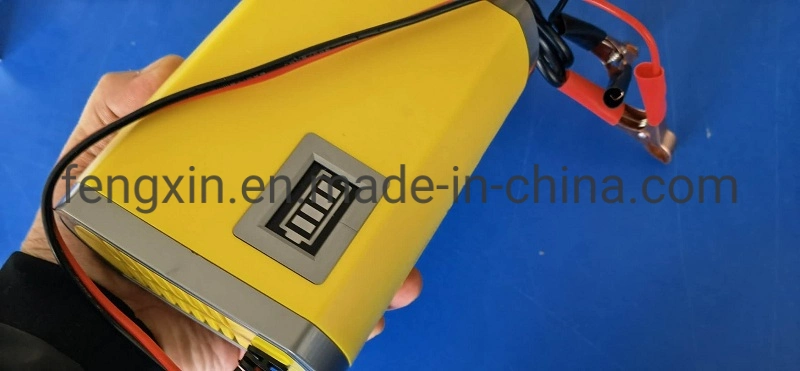 China Factory 12V3a Battery Charger Maintainer Desulfator for Motorcycle Car with Fuel Gauge