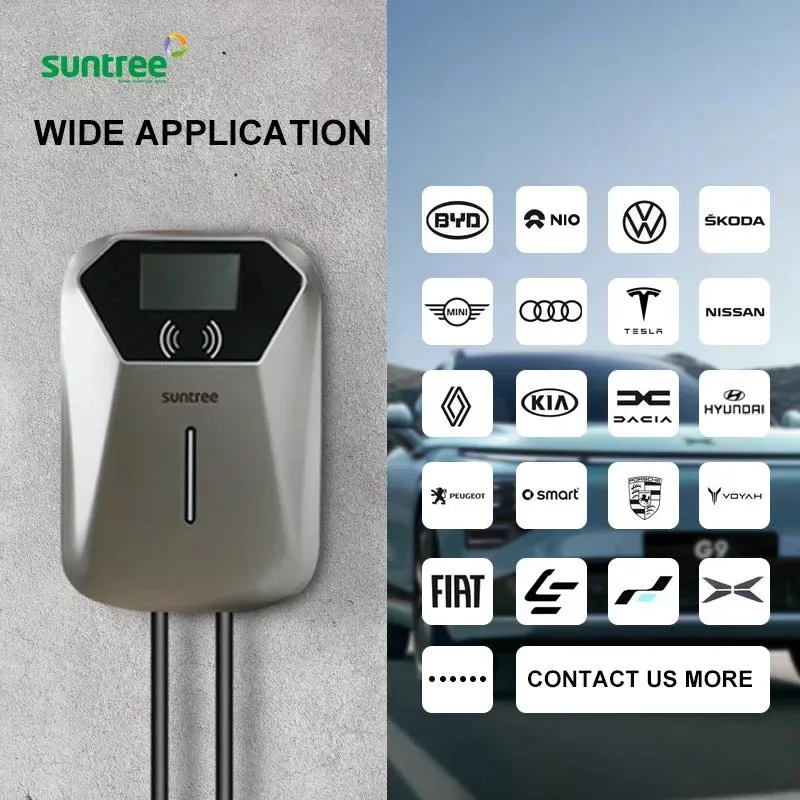 Manufacturer Factory 1 Phase 32A 7kw AC EV Smart Ocpp1.6j EV Car Charger Wallbox with WiFi APP
