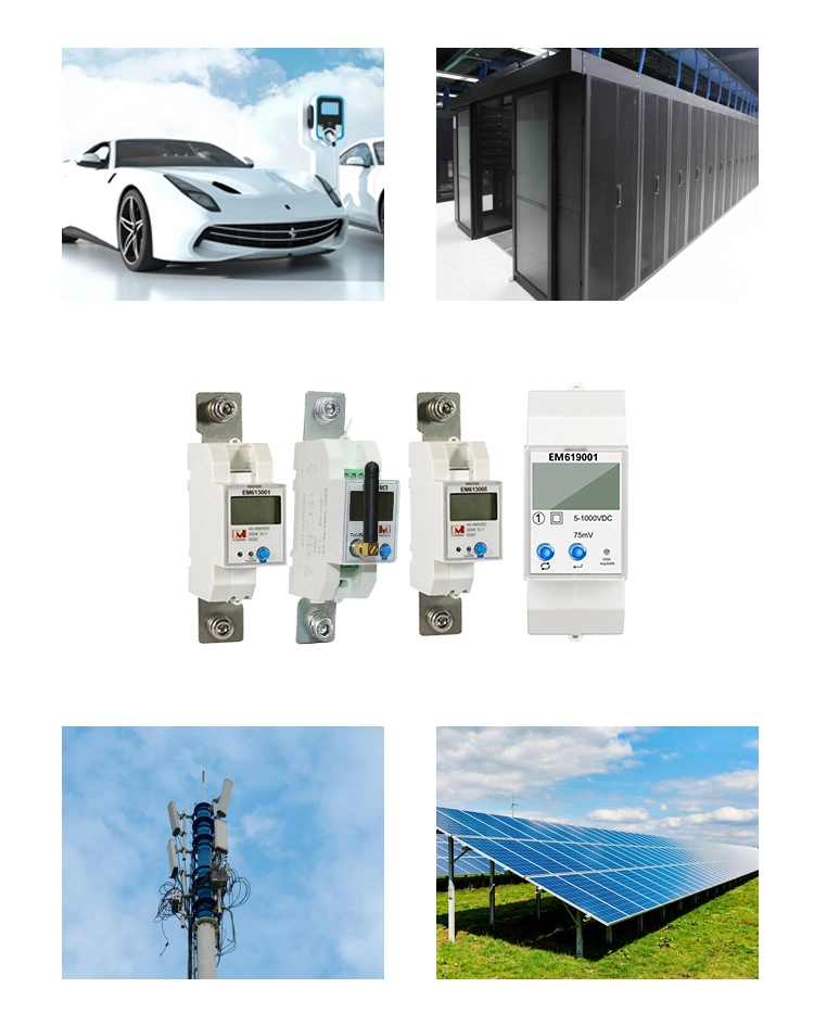 IVY Metering DC Energy Meter Applied in Solar PV, Battery Monitoring, EV Charging Stations