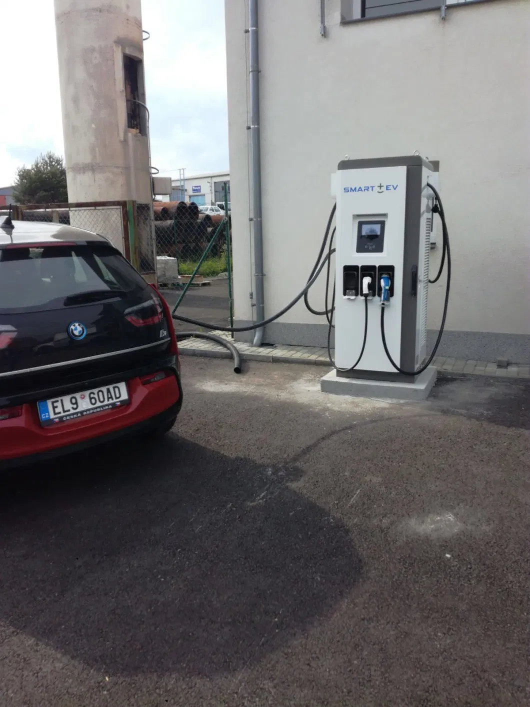 China Manufacture 120kw DC Wall-Mounted Electric Car Charger Station