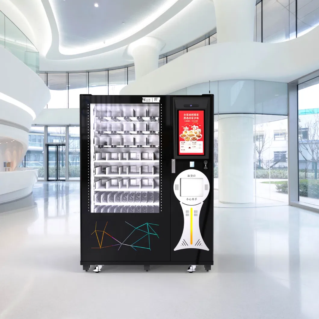 Le221 Fully Automatic Smart Vending Machines Hot Food Cooking Luncheon Vegetable Salad
