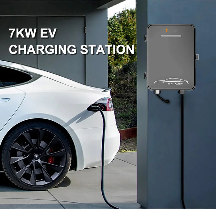 Kayal EV Charging Station Type 2 CE Approved Wall Box with LCD Display