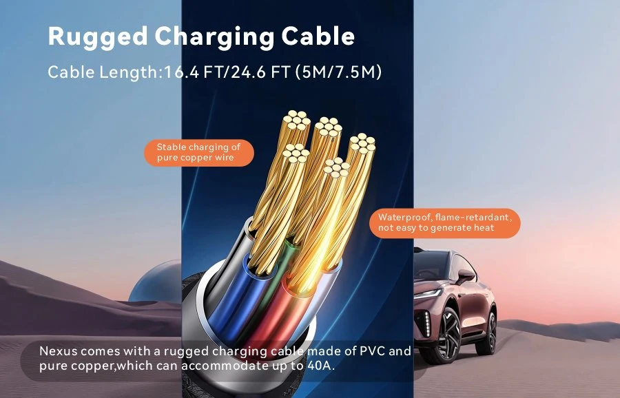 Ocpp 1.6j UL FCC Energy Star Wallbox EV Charging Station Wallbox Type 1 Type 2 Wall-Mounted Electric Car Charging Stations AC EV Charger