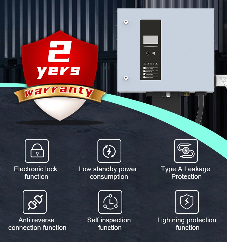 CE UL Certified EV 30kw Car Charger with CCS1 CCS2