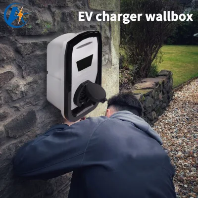 Cargador AC EV Cargador de caja de pared Cargador de vehículo eléctrico con Listado UL