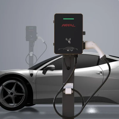 Kayal precio de fábrica Cargador de coche Solar alimentado EV Estación de carga