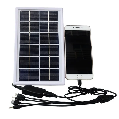 precio de fábrica del fabricante 10W de salida USB cargador de teléfono de 5V Módulo PV Mini Panel Solar