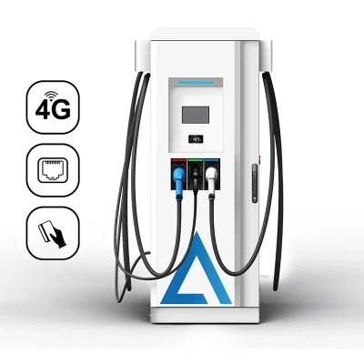  Comercial OEM rápida Chademo DC CCS2 Pantalla Táctil de tipo Ocpp EV de Energía Nueva estación de carga Cargador de EV para varios vehículos VW Tesla