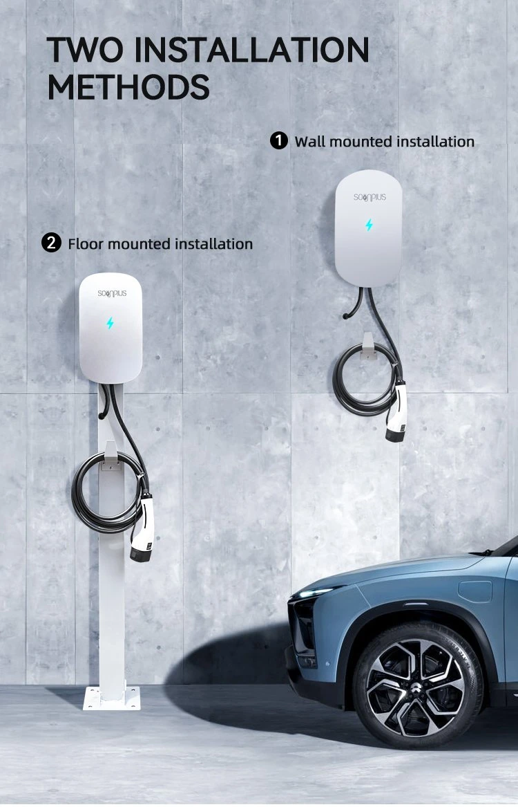 EV Charger 32A 7kw Fast Electric Charging Station Wall Box EV Charger Station for Vehicle