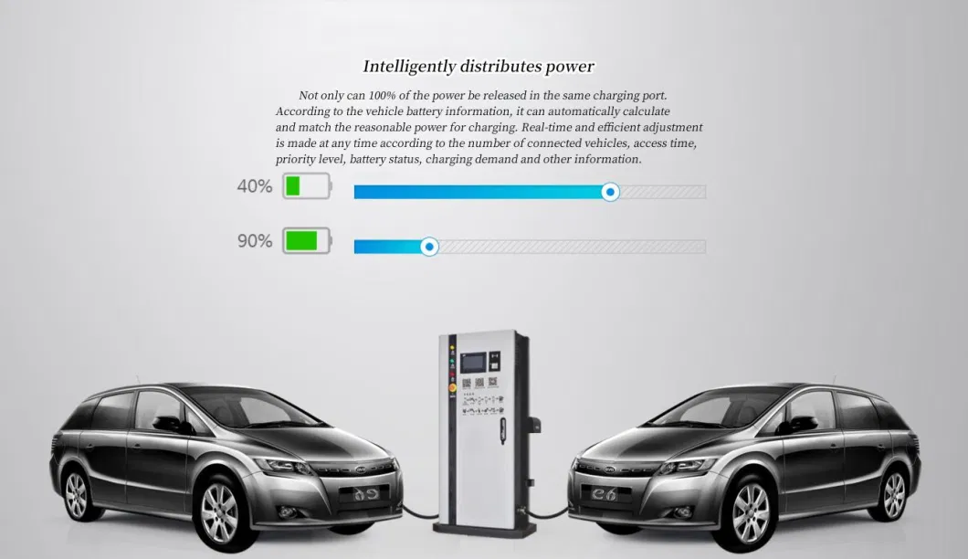 China Manufacturer DC EV Charger 120kw Electric Car Charging Station