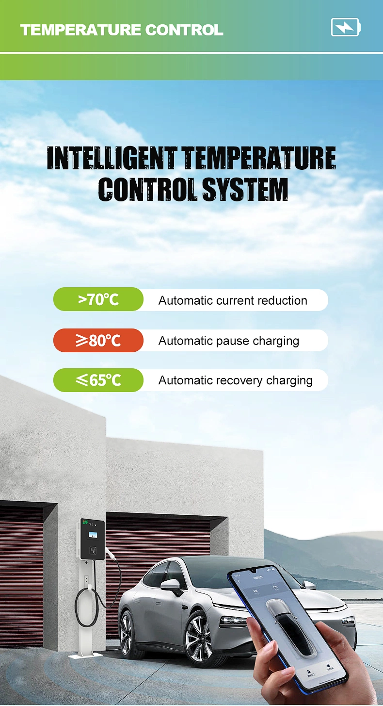 Hot Sale AC 22kw Wall-Mount EV Charger Wall Box Car Charger