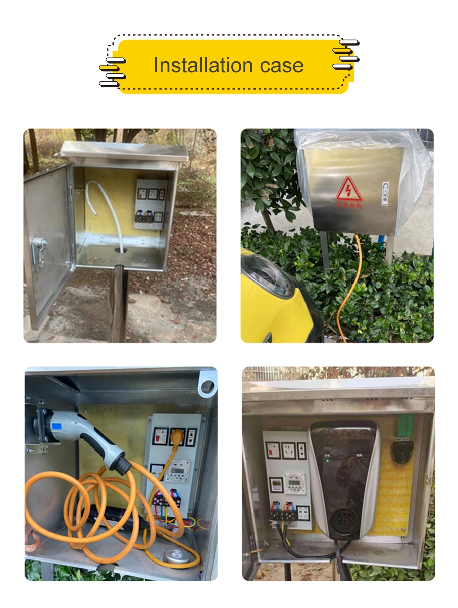 Hot Selling Energy Vehicle Charging Box for Outdoor Electric/Energy Metal Box