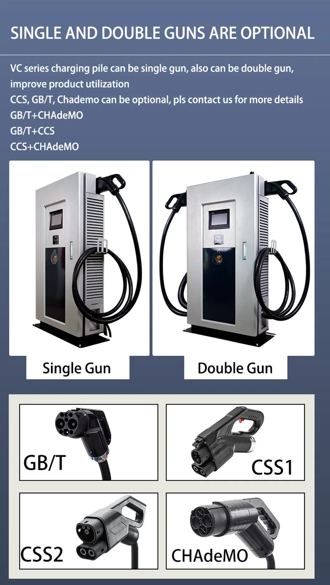 China Manufacturer Chademo 200A 30kw 40kw 60kw DC EV Charger for Electric Bus Fast EV Charger