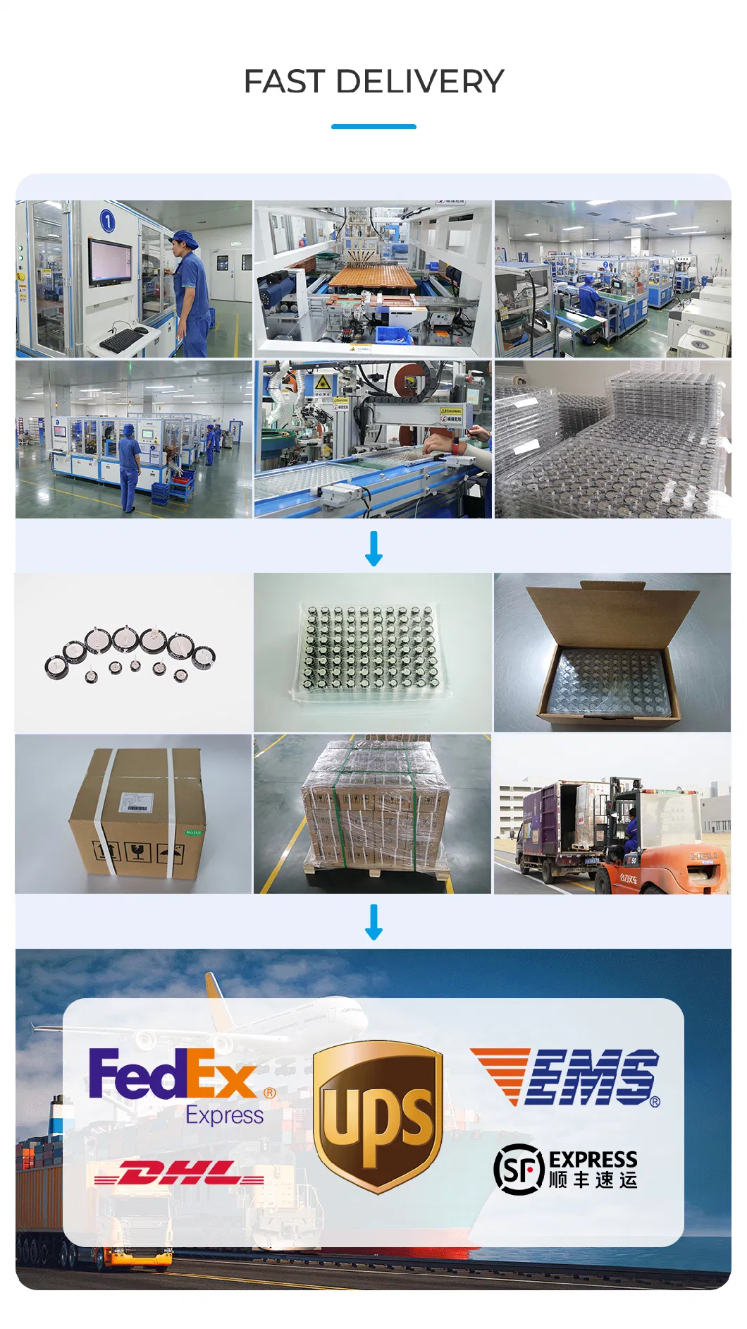 5.5V 0.1/0.22/0.33/0.47/1/1.5/4f Farad Ultra Capacitor Factory Wholesale Good Price Supercapacitor Cell
