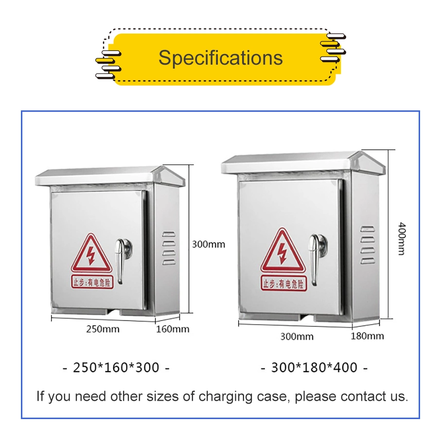 Hot Selling Energy Vehicle Charging Box for Outdoor Electric/Energy Metal Box