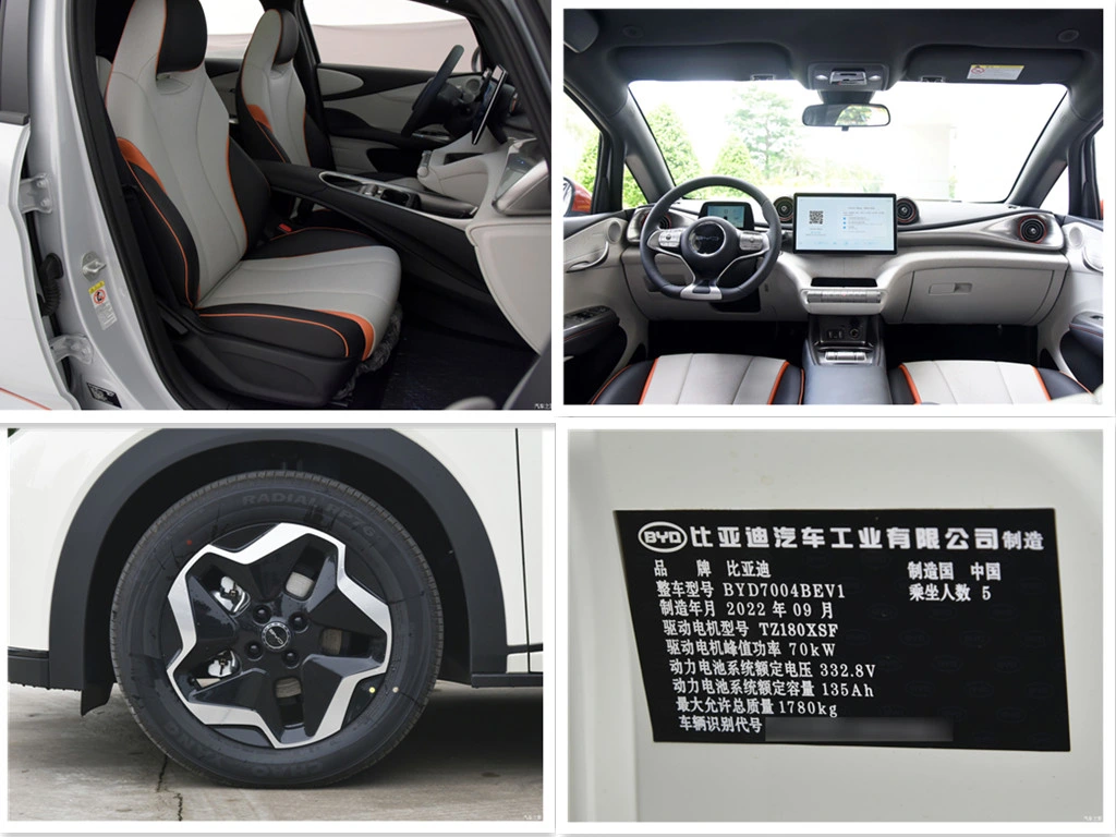 High Speed Fast Charging Byd Seagull Auto Plus 405km SUV New Energy Electric Electrical EV Vehicle