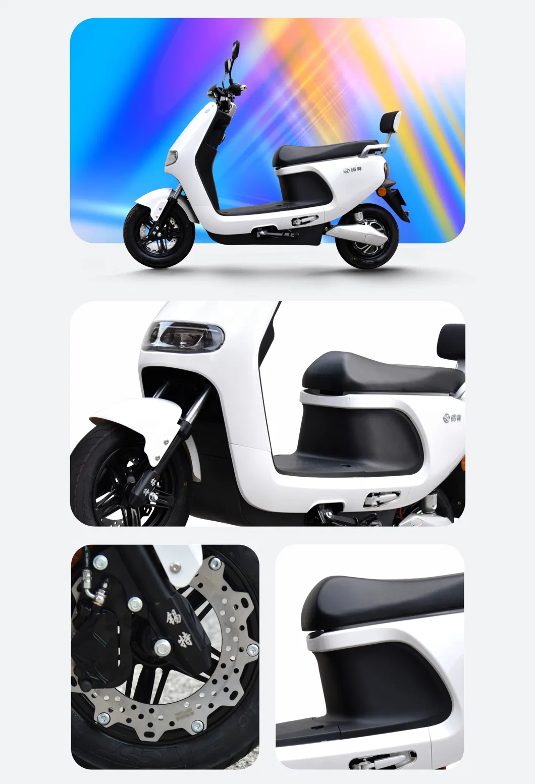 Professioanl Manufacturer E-Scooter 6-8h Charging Time Scooter with Cheap Price Electric Motorcycle