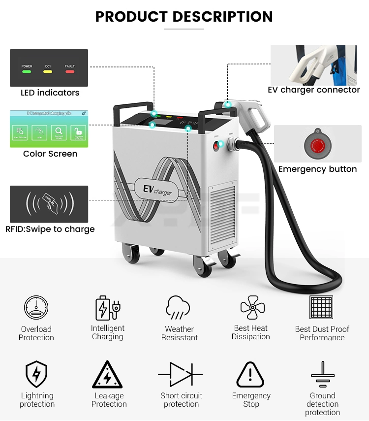 Xydf Electric Vehicle Charger Manufacturers 20kw 30kw Gbt/CCS2/CCS1/Chademo Wallbox DC Fast EV Charging Stations for Home