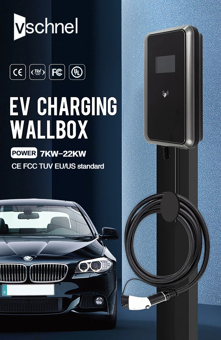 Hot Sale 22 Kw EV Charger for Electric Vehicles Mode 2 Car Charging Station