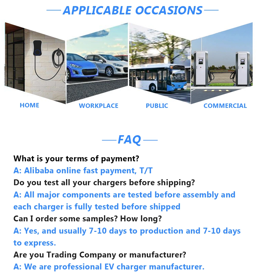 Manufacturers Intelligent Car Charging Piles 40kw CCS DC EV Stations Electric Vehicle Battery EV Charger