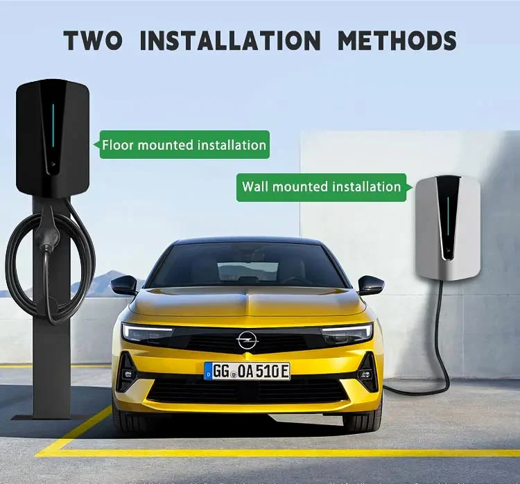 OEM/ODM AC220V EV Charger 7kw 11kw 22kw Basic/APP Electric Vehicle Charging Station