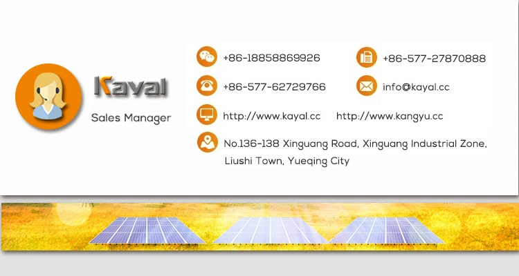 Wenzhou Kayal Wholesalers Solar Powered EV Charging Points