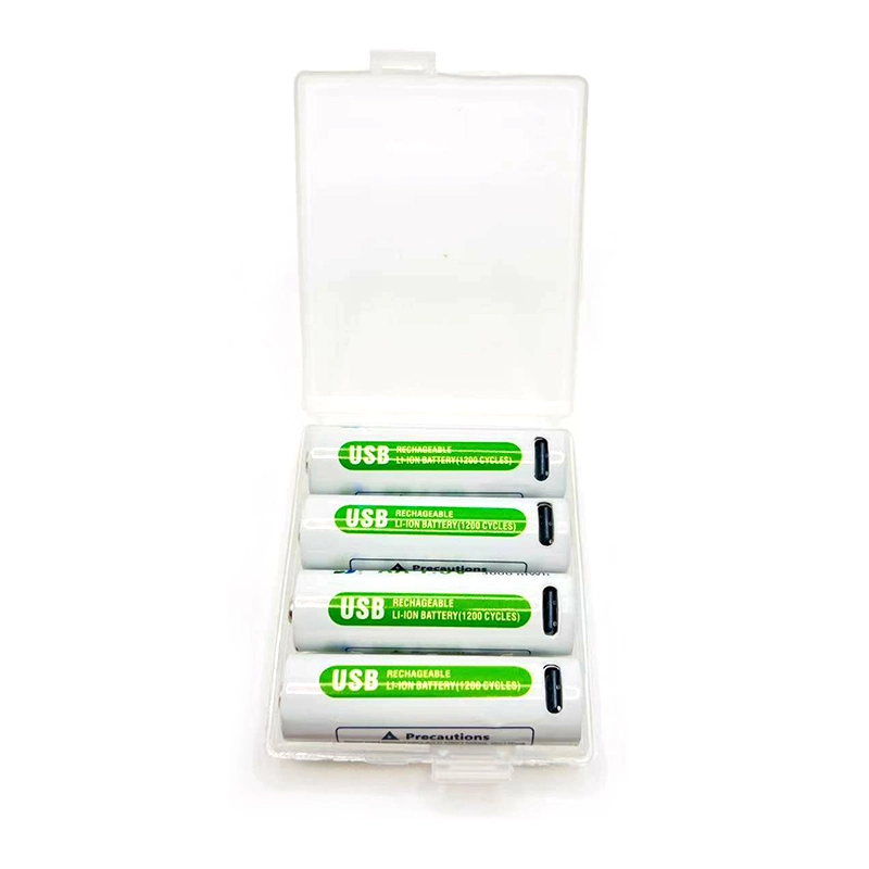 AA Lithium Battery High Quality with Charging Cable Manufacturer Directly Supply