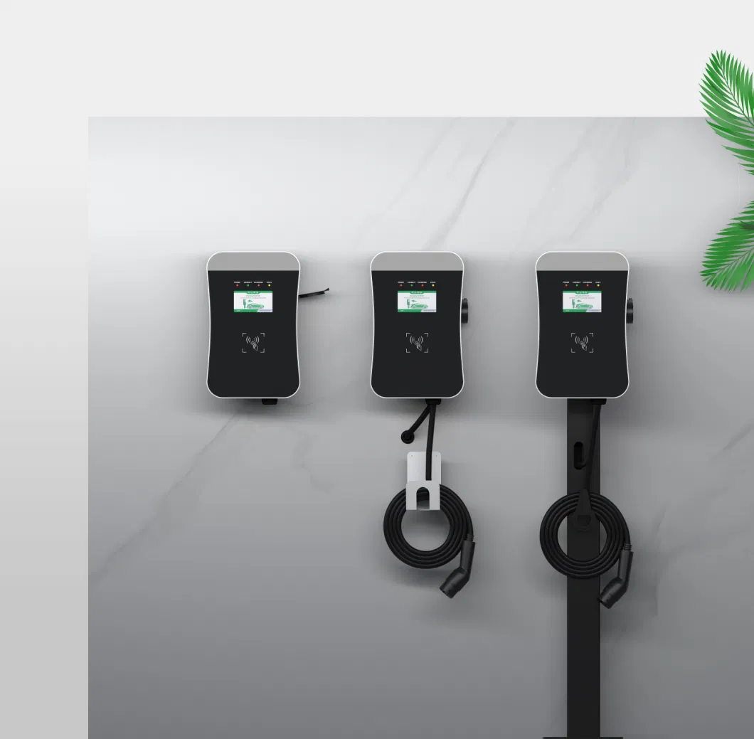 EV Charger Europe Solar EV Battery Charger CE RoHS Reach Pen Protection Smart EV Charging Wallbox EV Charger Station