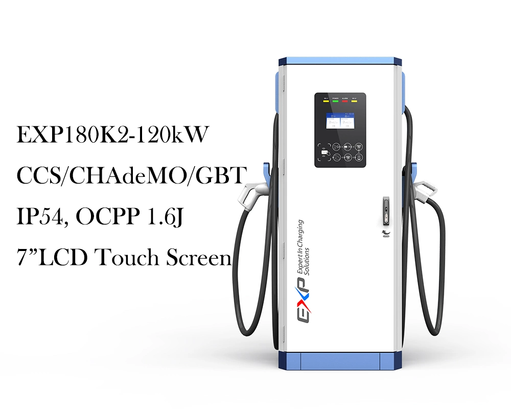 Infypower Outdoor Scalable DC 60 90 120 150 180kw UL Certified EV Charger Electric Fleets Fast Charging Station IP55 Ocpp 1.6j