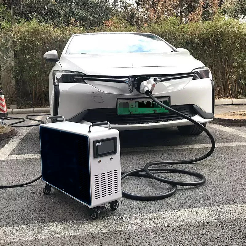 7kw Portable EV Rapid Charger 32A Level 3 Best Home Car Charger CCS Chademo