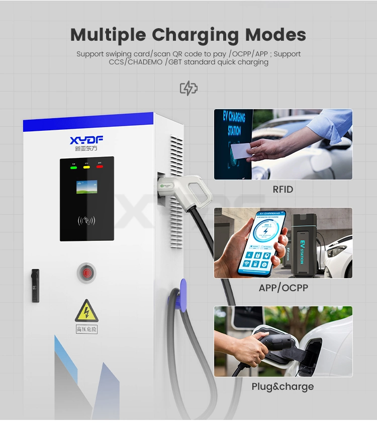 Xydf Gbt Chademo China Manufacturers CCS1 CCS2 Gbt 380V Smart Evse Fast Intelligent 20kw DC EV Car Electric Vehicle Charger