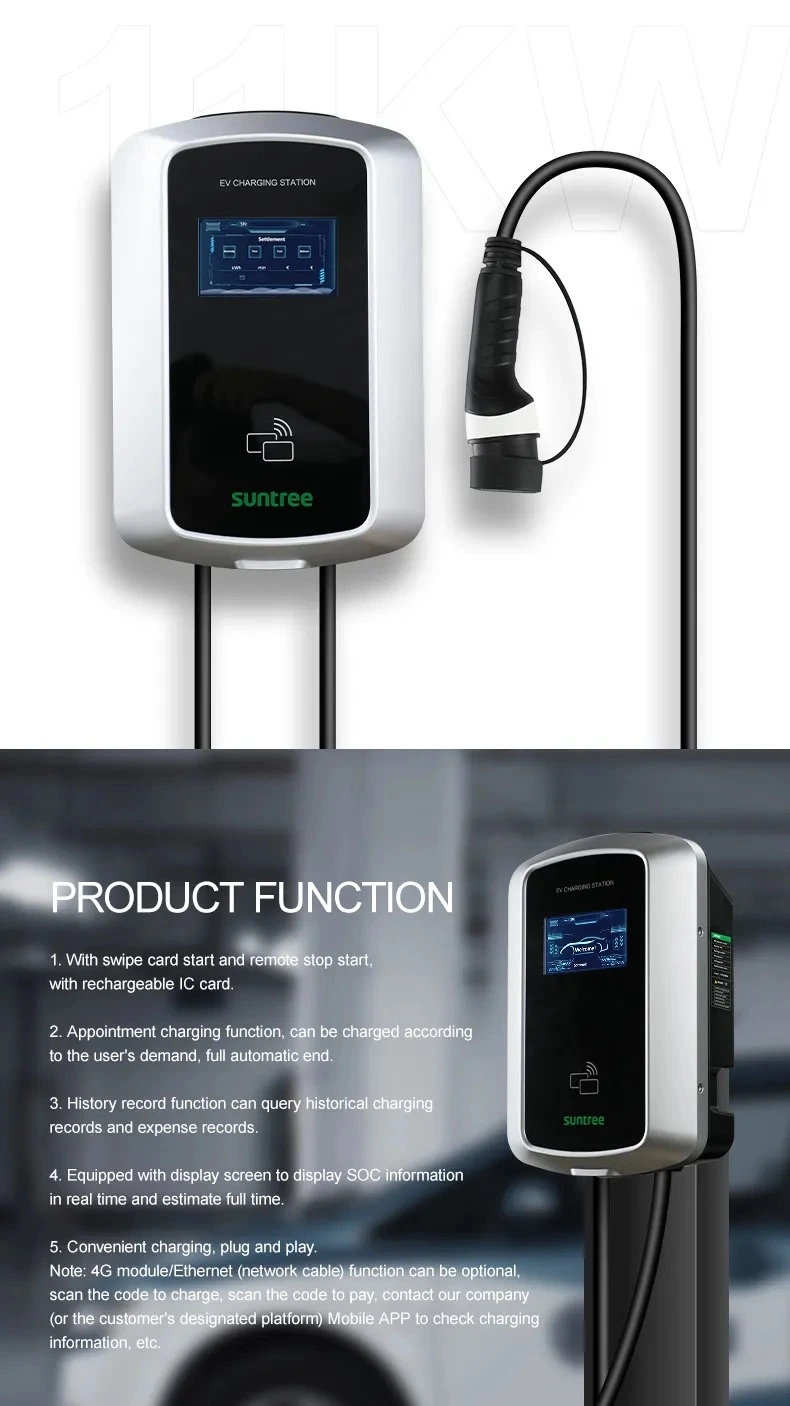 Chinese Factory 22kw IP55 Wallbox 380V 11kw Charging Station EV Charger