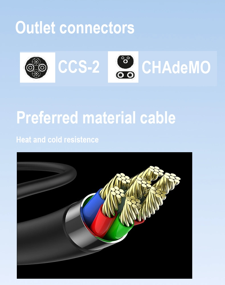 40kw CCS1/CCS2 DC Fast Charging EV Charger Manufacturer/Customization