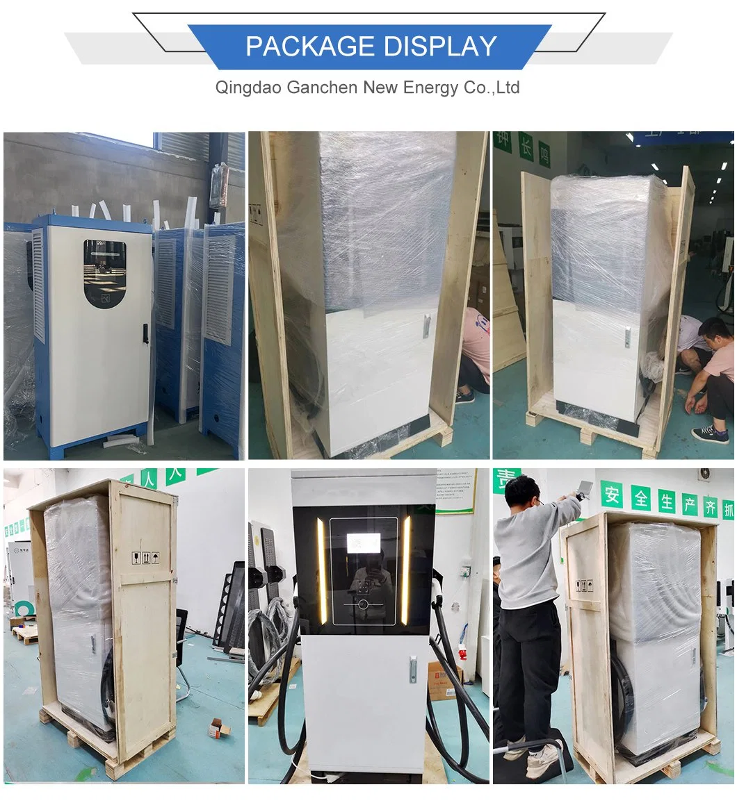 CCS1 CCS2 EV Charger Electric Vehicle Charging Pile Manufacturer 60kw 120kw 160kw 180kw 240kw 380V DC EV Charging Stations with Two Guns
