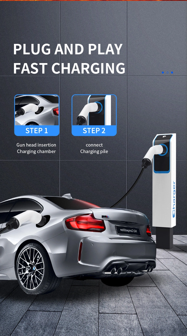 China Professional Manufacturer New Energy Vehicle Charging Gun Household Portable EV Car Charger Stations American Standard Type1 Charging J1772