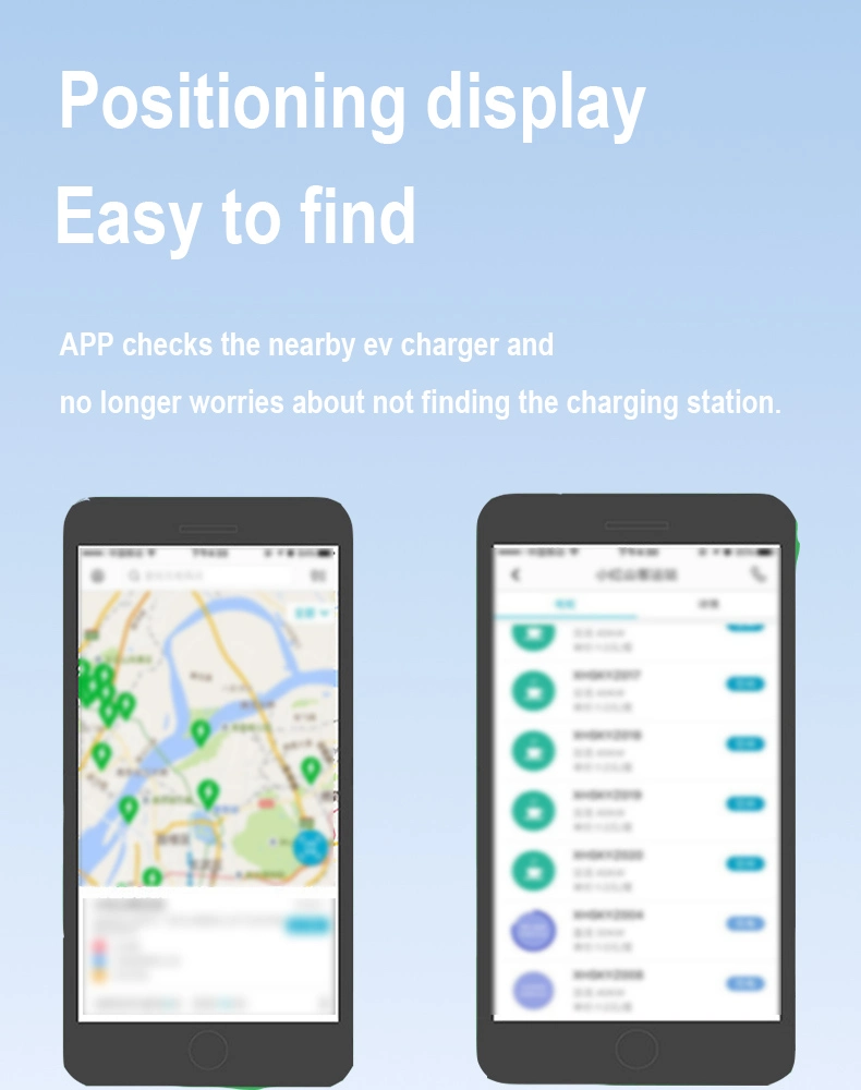 40kw Ocpp 1.6j Public EV Charger with Wi-Fi Connection