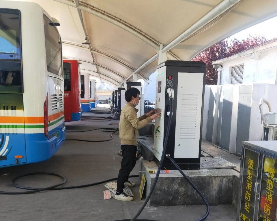 China Supplier 60kw GBT DC Fast Electric Vehicle Car EV Charging Station