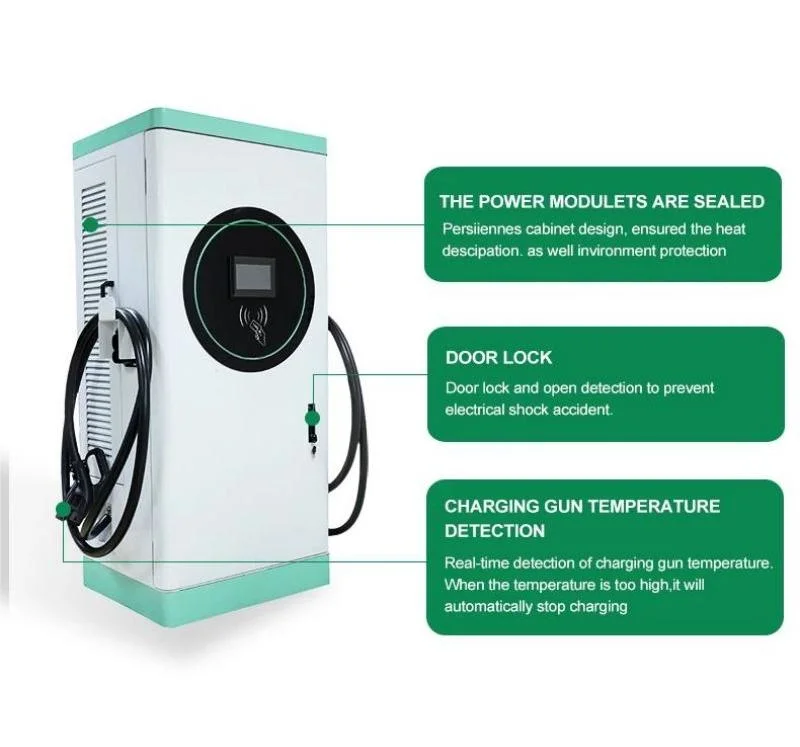 Floor-Standing Electric Vehicle Charging Station 120kw 150kw 180kw Ocpp 4G GB/T CCS Public Commercial DC Fast Charging Station