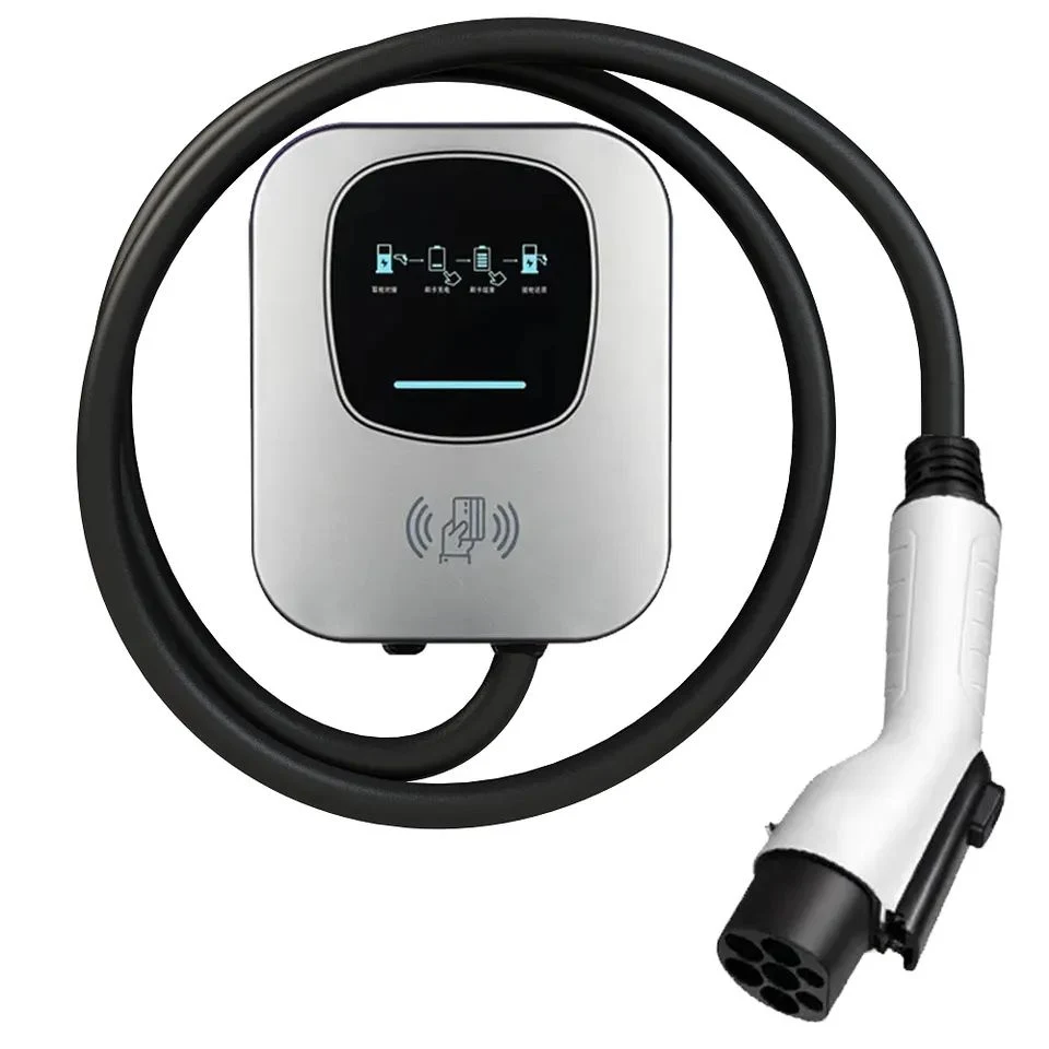 11kw 22kw 32A Trifase 380V Wallbox Laderegler Vehicul Electr Wi-Fi 16A 3p Type 2 Charging Station Home EV Charger Model 2