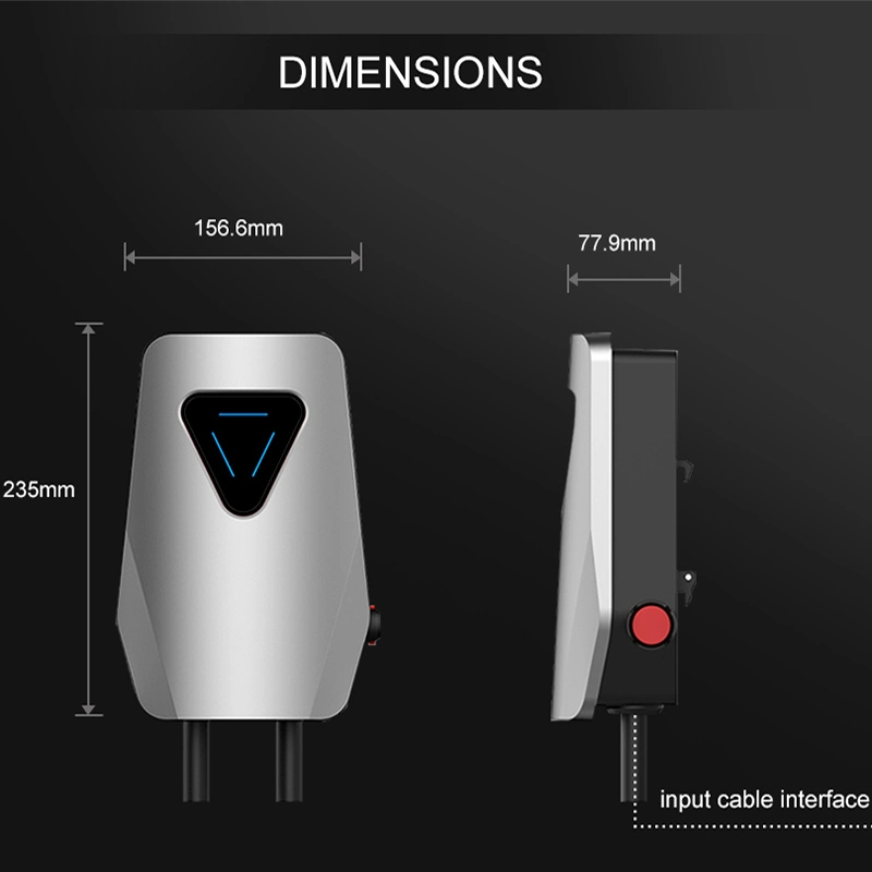 Manufacture 2023 Hot Selling EV Charger Wi-Fi and Bluetooth APP Control Home Smart Electric Vehicle EV Charger EV Charger for Telsa