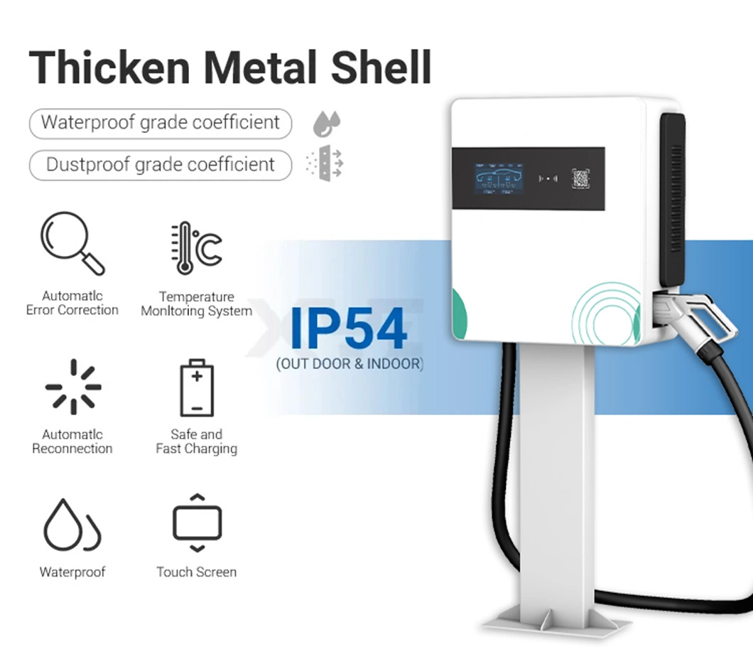 CCS1 CCS2 EV Charger Electric Vehicle Charging Pile Manufacturer 60kw 120kw 160kw 180kw 240kw 380V DC EV Charging Stations with Two Guns