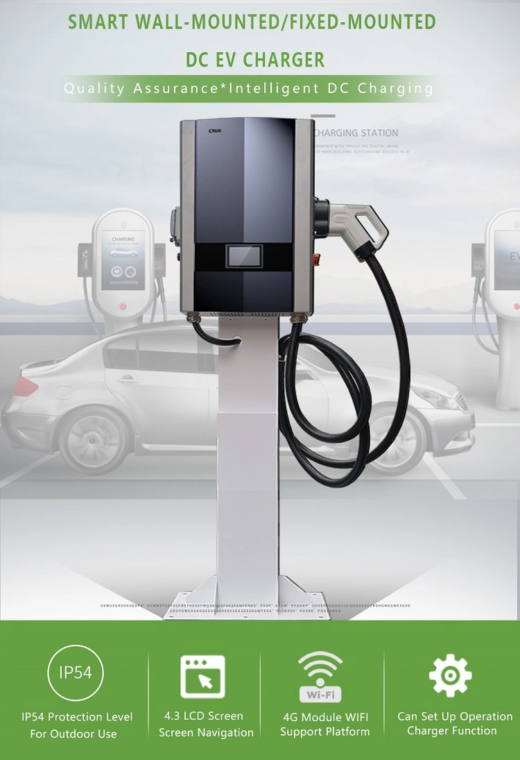 30kw Chademo Battery Charger Electric Vehicle Charging Station Wallbox DC Charger
